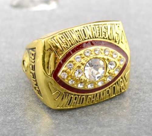 NFL Washington Redskins World Champions Gold Ring_3 - Click Image to Close